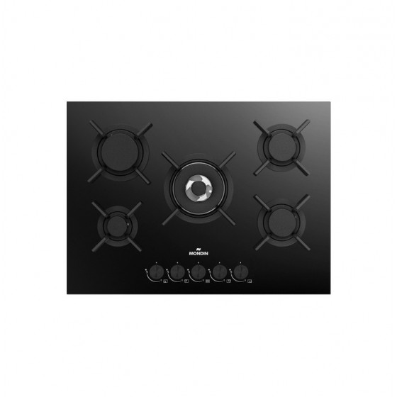 MONDIN CG745VTECNN Μαύρο 74cm Εστία Αερίου MONDIN CG745VTECNN Μαύρο 74cm Εστία Αερίου